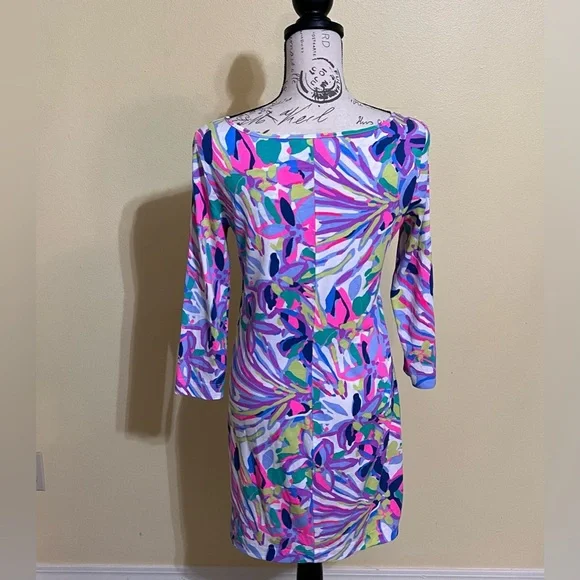 Lilly Pulitzer Marlow Shift Dress Havin A Blast - Picture 4 of 11